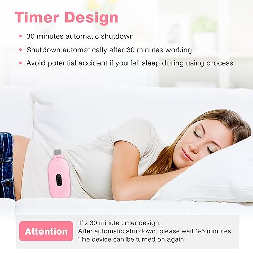 PERIOD CRAMP RELIEF BELT -Portable Menstrual Heating Pad