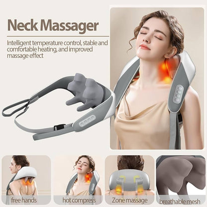 Shoulder Massager with Heat & Vibration| Electric Rechargeable