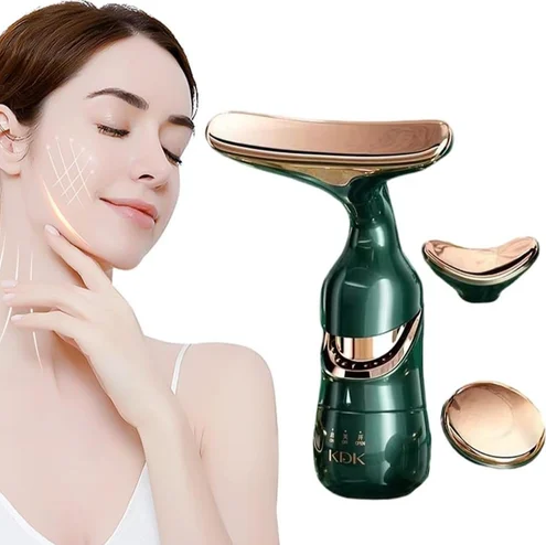 3 in 1 Electric Face Lifting Massager Anti-Aging Wrinkle Remover Skin Tightening