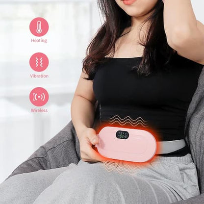 PERIOD CRAMP RELIEF BELT -Portable Menstrual Heating Pad